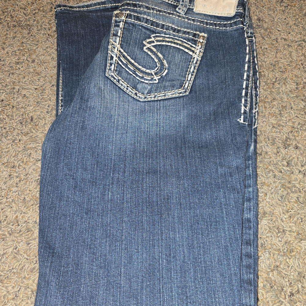 Silver Jeans Dark Blue Denim